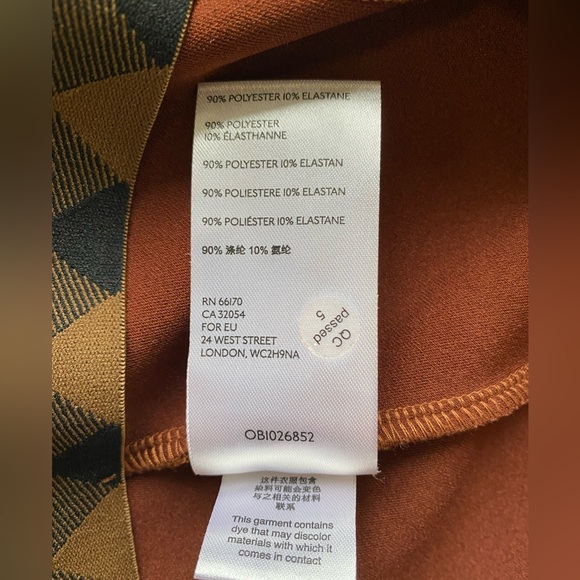 Anthropologie faux suede leggings EUC Size Euro 30 caramel brown colour - Picture 10 of 11